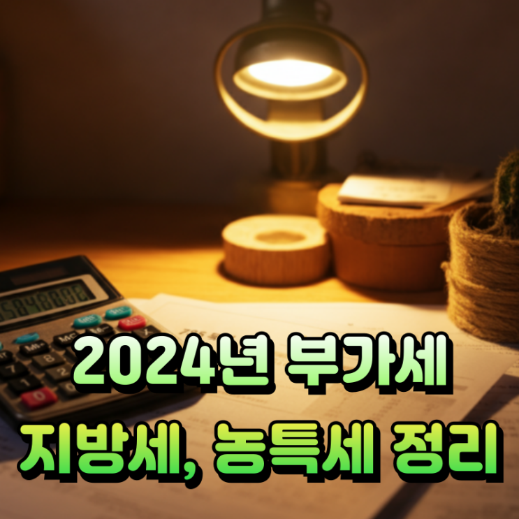  내 집 마련 취득세 폭탄 피하는 방법 2024년 부가세(지방교육세 농어촌특별세) 총정리