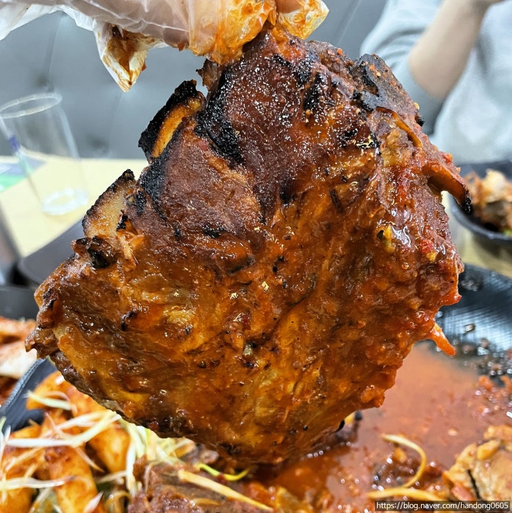  [도봉구/방학역] 뼈스정거장 - 친구가 일주일에 세 번씩 가는 집! 방학역 뼈구이 맛집