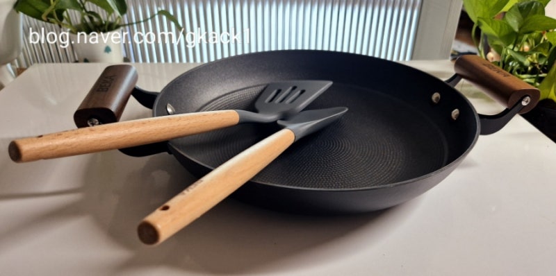 예쁜 무쇠팬 입문, 베카 시즈닝 무쇠 그리들팬 28cm 주방감성완성템