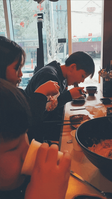  상봉역 돈까스 맛집 긴자료코 삼남매와 외식 데이트