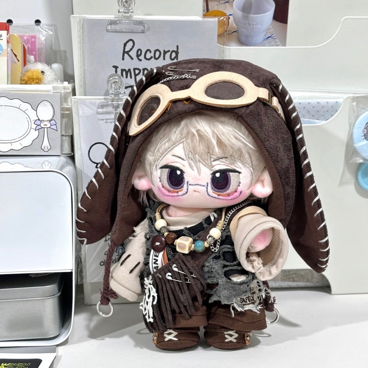  20cm 수사 일기 세트 인형옷 아이돌인형옷