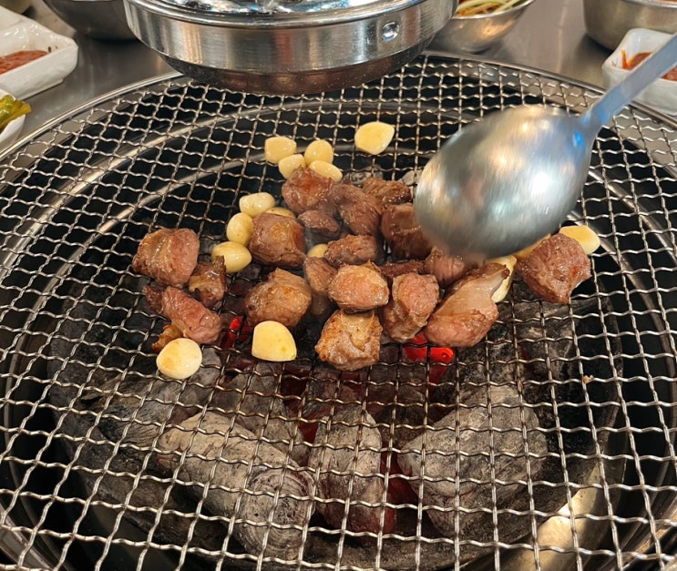  오산 외삼미동 서동탄역 돼지고기 갈매기살 맛집 민들레화로