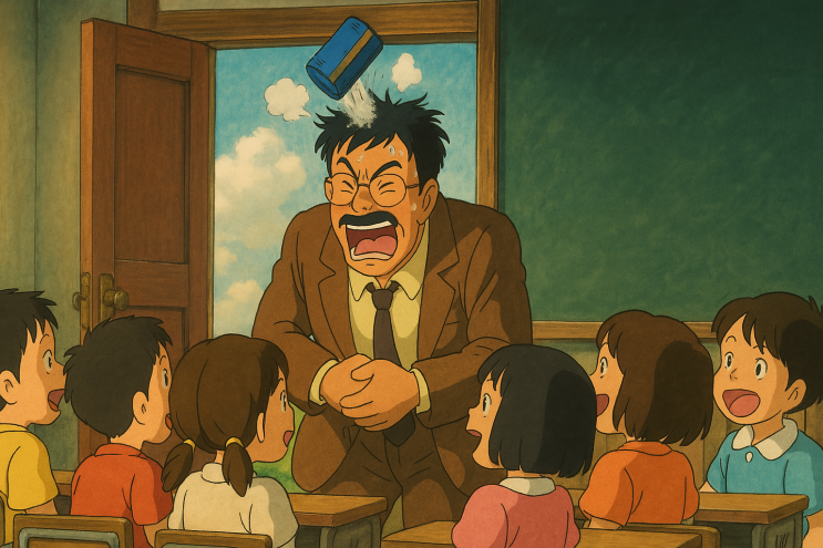  만우절 칠판지우개 놀이