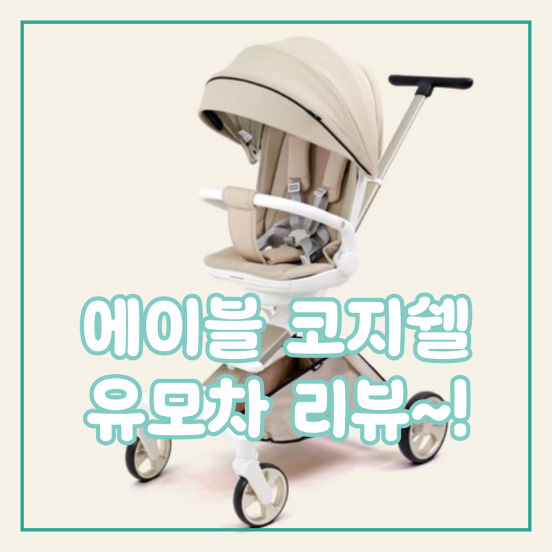 씨투엠뉴 에이블 코지쉘 휴대용유모차 트라이크 구매 리뷰!