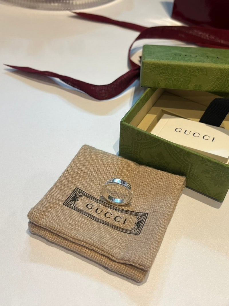[GUCCI] 25SS 구찌 시그니처 GG링 구매 후기 (착샷, 사이즈)