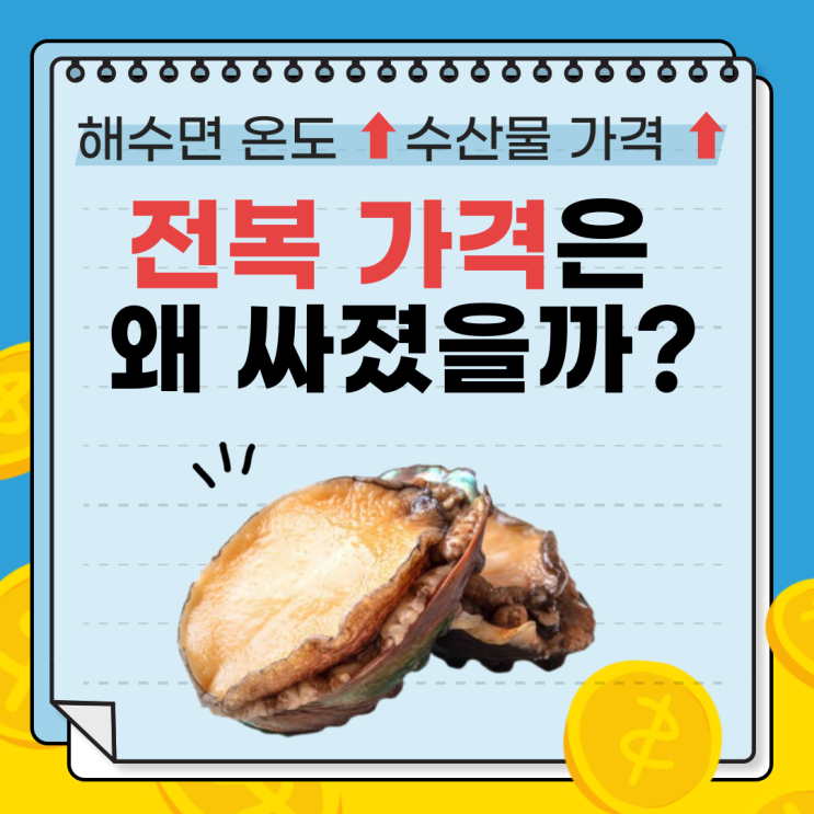  해수면 온도 상승: 수산물은 비싸졌는데 전복 가격은 왜 싸졌을까?