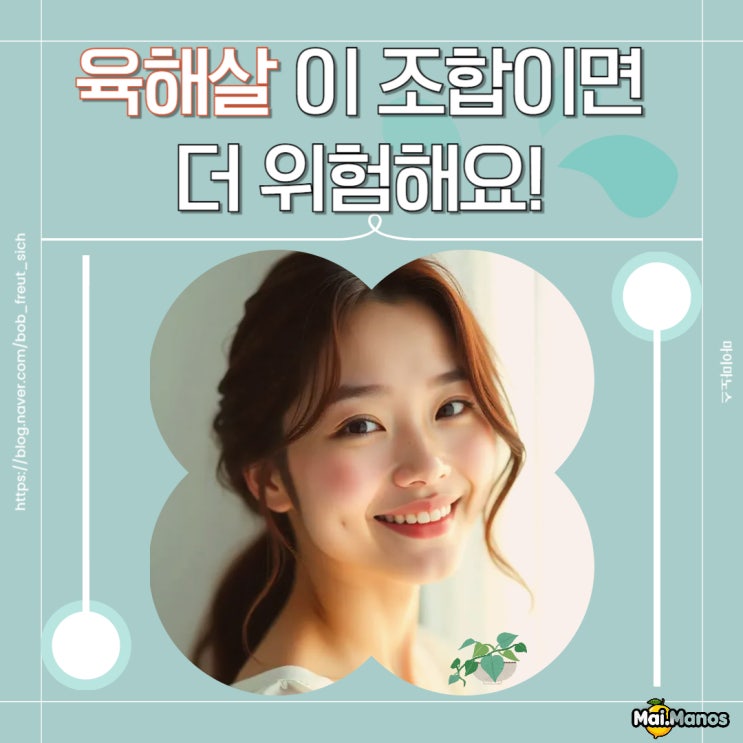  육해살 종류 이 조합이면 더 위험해요! 피하는법 총정리