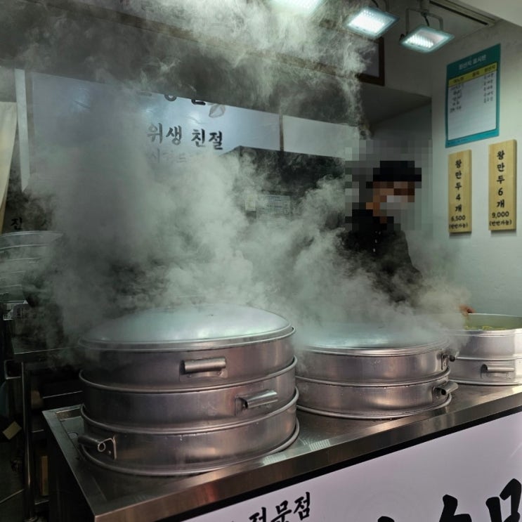  [망원시장 맛집] 줄 서는 수제왕만두 《진성만두》