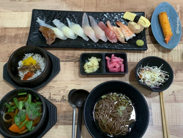  제주 삼화지구 맛집, 가성비 초밥세트 강윤구 스시야