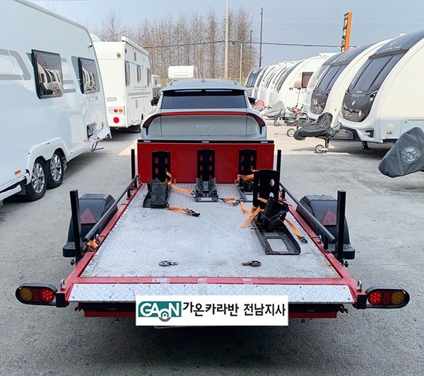 바이크 트레일러 구조 변경 불가 정기 검사 대행 호야 오토바이 폴딩 텐트 탈거 불법 부착물 ....