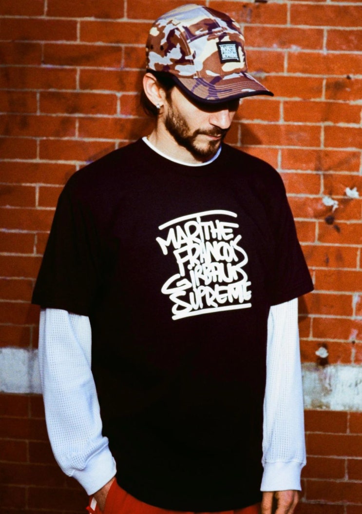  마리떼 프랑소와 저버 x 슈프림 25S/S 4월 5일 발매
