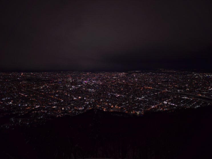  겨울 삿포로 여행 (2) 삿포로 야경을 볼 수 있는 모이와산 전망대! (로프웨이 할인!)