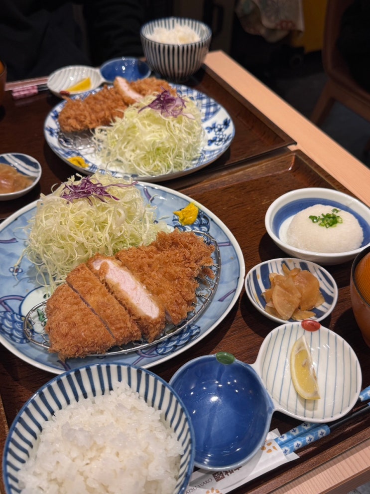  간사이공항 와코케이테이(Tonkatsu Wako Kei-Tei) 1터미널 돈카츠 공항 맛집