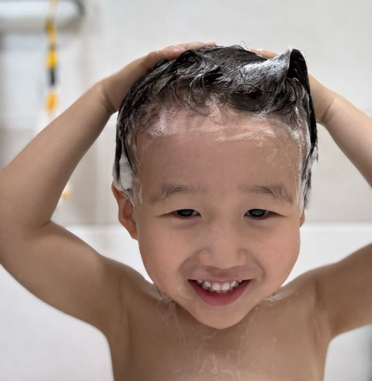  어린이 두피세정 모발케어 올인원샴푸 허긴
