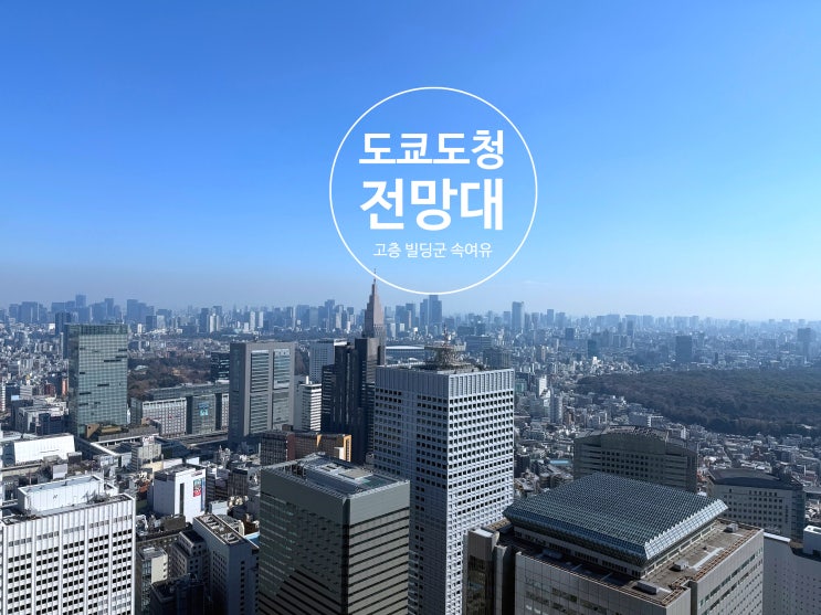  신주쿠 도쿄도청 전망대, 도쿄 도심의 지평선과 운영시간 가는 방법