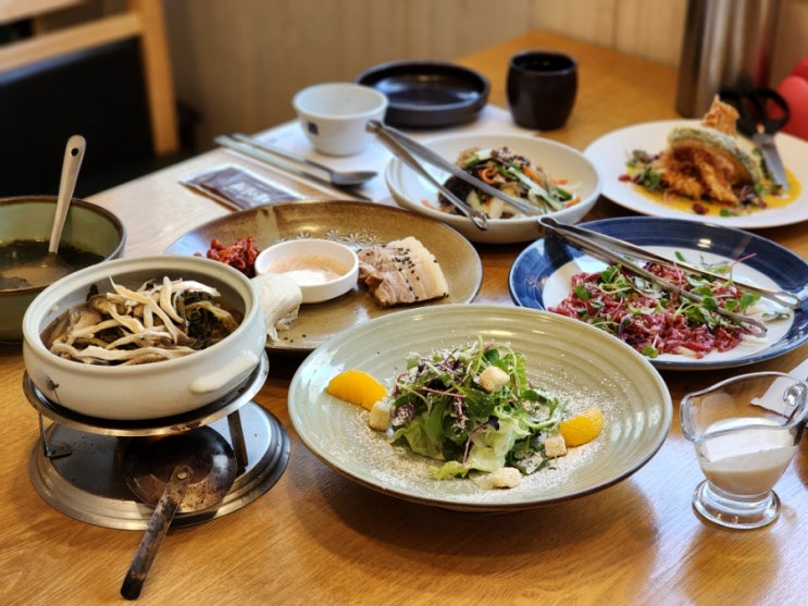  잠실한정식 룸식당 태이재