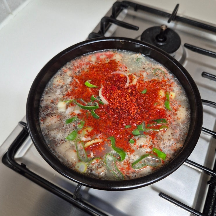  여의도 맛집 화목순대국 내장탕 포장 후기 (N 번째 방문 중...)