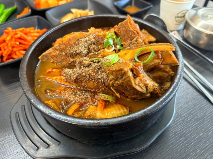  강화도 뼈해장국 강화군청 맛집 강화옥 뼈국 본점