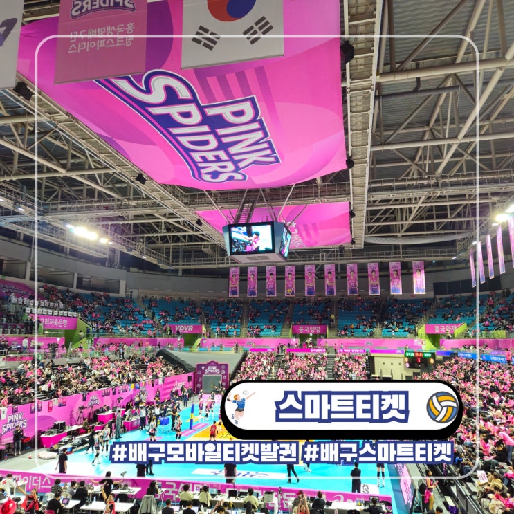  배구 스마트티켓 발권 방법