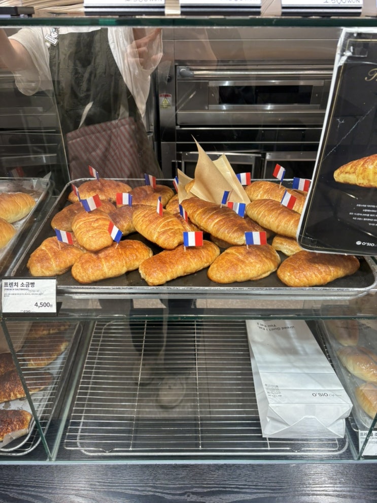  용산 베이커리 맛집 카즈하 소금빵 추천, 오시오카페 용산아이파크몰