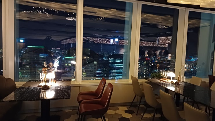  잠실 롯데타워 마키노차야 블랙31 미드나잇 145 와인뷔페 후기