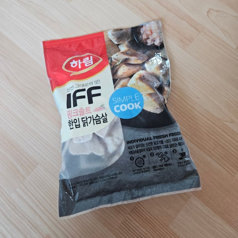 하림 IFF 핑크솔트 한입 닭가슴살 1.1kg