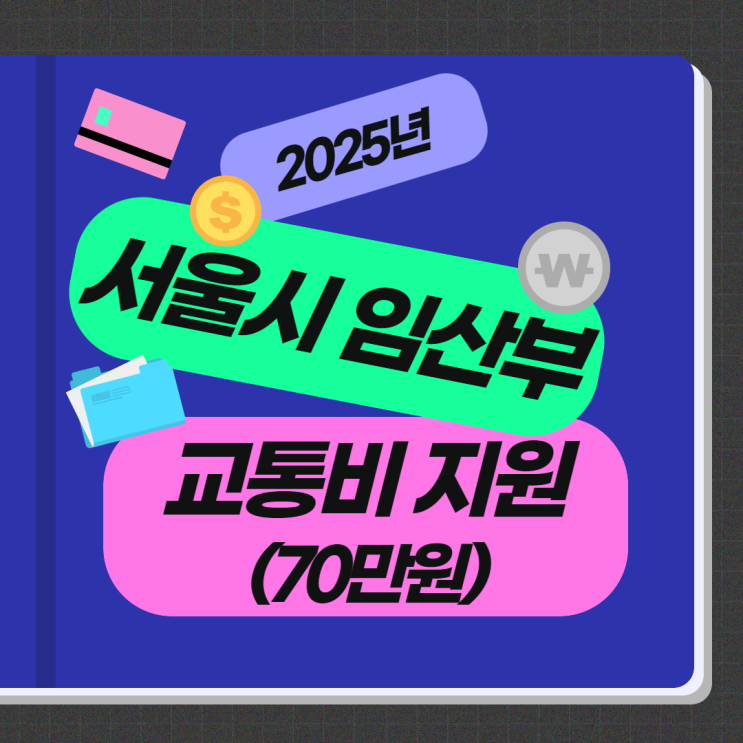  서울시 임산부 필독 교통비 70만원 신청 방법 안내