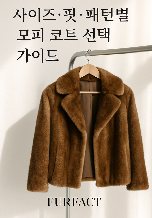  [퍼펙트(FurFact)] 모피 코트에도 사이즈가 있다? ― 사이즈·핏·패턴별 모피 코트 선택 가이드