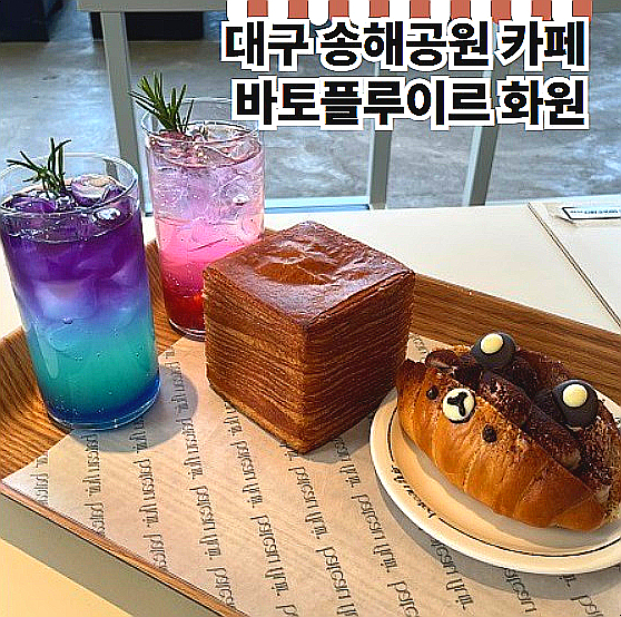  대구 송해공원 카페 바토플루이르 화원 대형카페