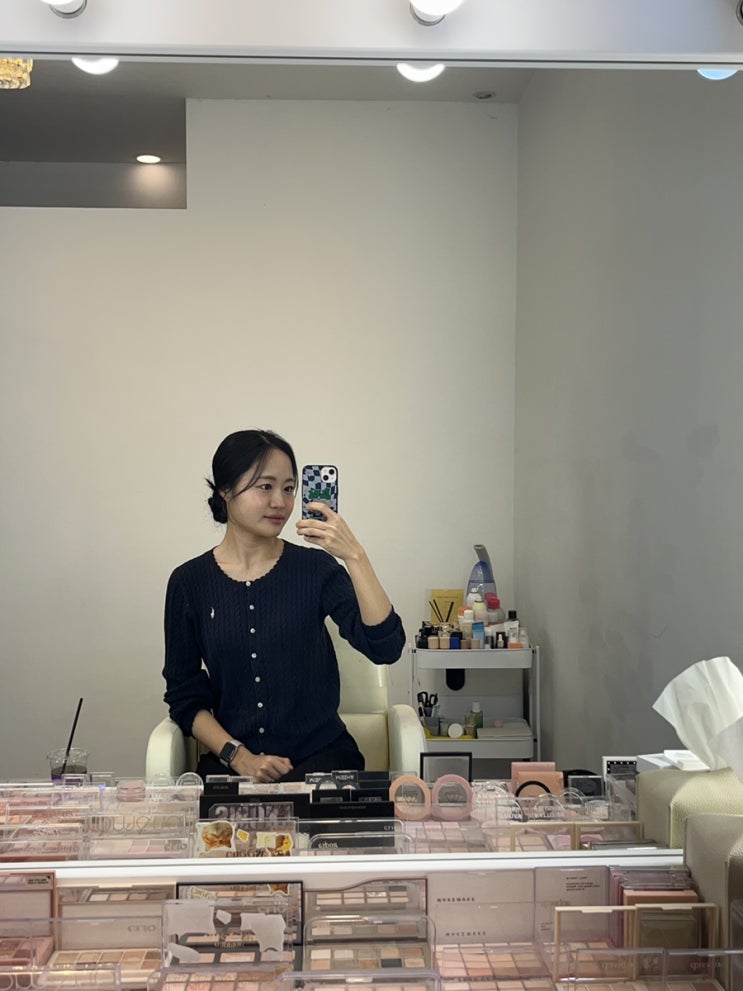  압구정로데오 드레스투어 헤어메이크업 후기 로블리샵
