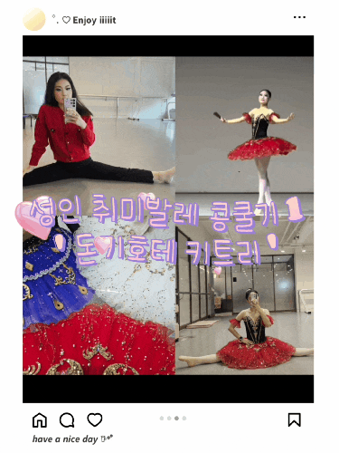  [ 취미 ] 버킷리스트 성공을 위한 준비부터 첫 발레 콩쿨 후기; 성인 취미 발레(1)  광주: 조선대학교 콩쿨 일반 성인부 천슈즈 ' 돈키호테 키트리 ' 부채
