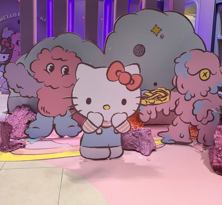  더현대서울 팝업스토어 4월 헬로키티 현장예약 주말 후기-Where is KEY? with HELLO KITTY POP-UP STORE