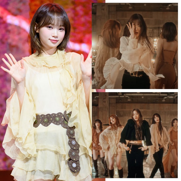 <b>르세라핌</b> 김채원 <b>홍은채</b> 카즈하 <b>사쿠라</b> 옷 패션 PICK 끌로에... 
