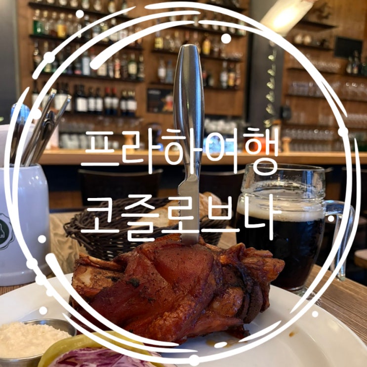  동유럽여행: 프라하 꼴레뇨 맛집 코즐로브나 솔직후기(계산, 팁, 영수증 확인 필수)