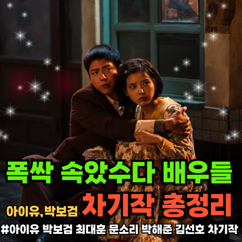 '폭싹 속았수다' 아이유 박보검 문소리 박해준 김선호 차기작 정리