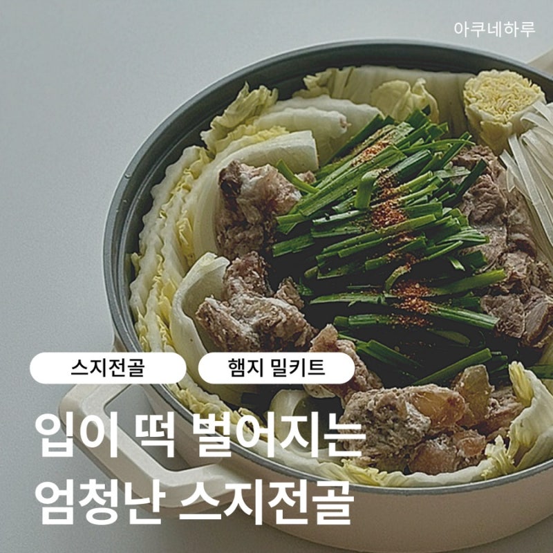유튜버 햄지 사태스지수육 기가 막히는 술안주