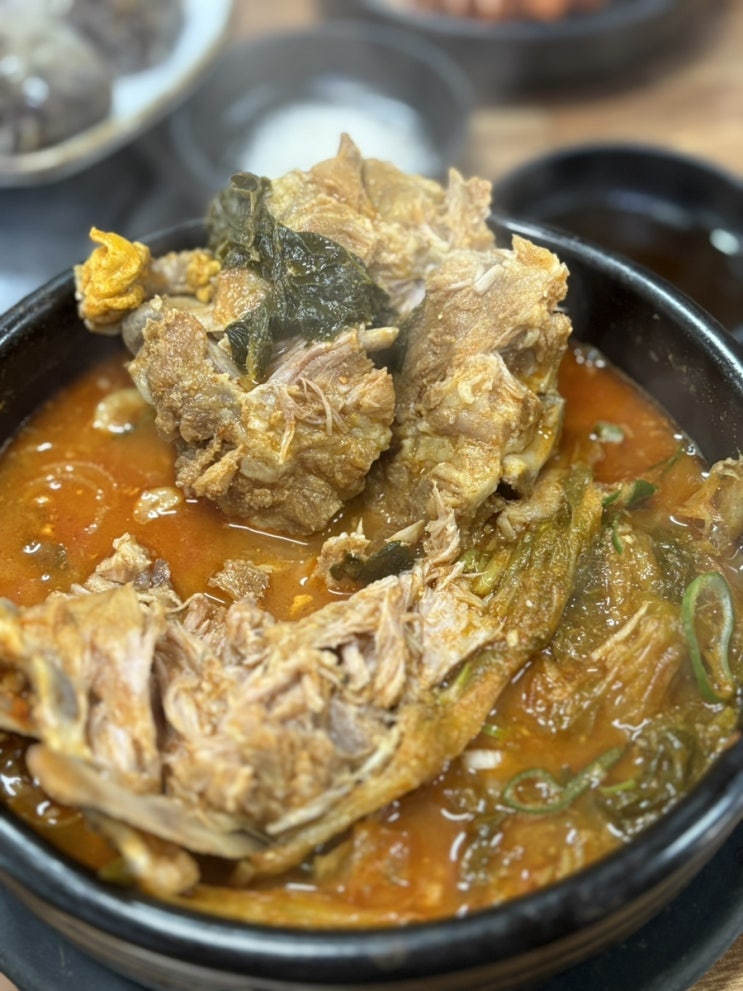  대도동맛집 해장국 추천 뼈다귀탕 순대 포항감자탕