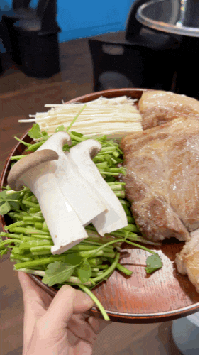  강남시장 근처 석남동 고기집 흑돈마루 육즙 가득 흑돼지 맛집