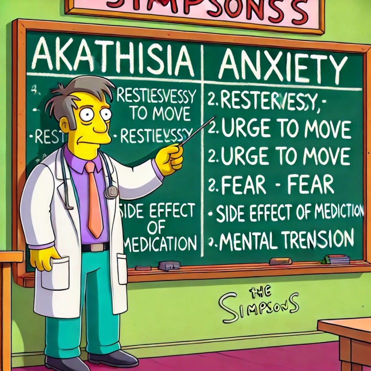  정좌불능 Akathisia 정신과 전문의가 설명해드려요!