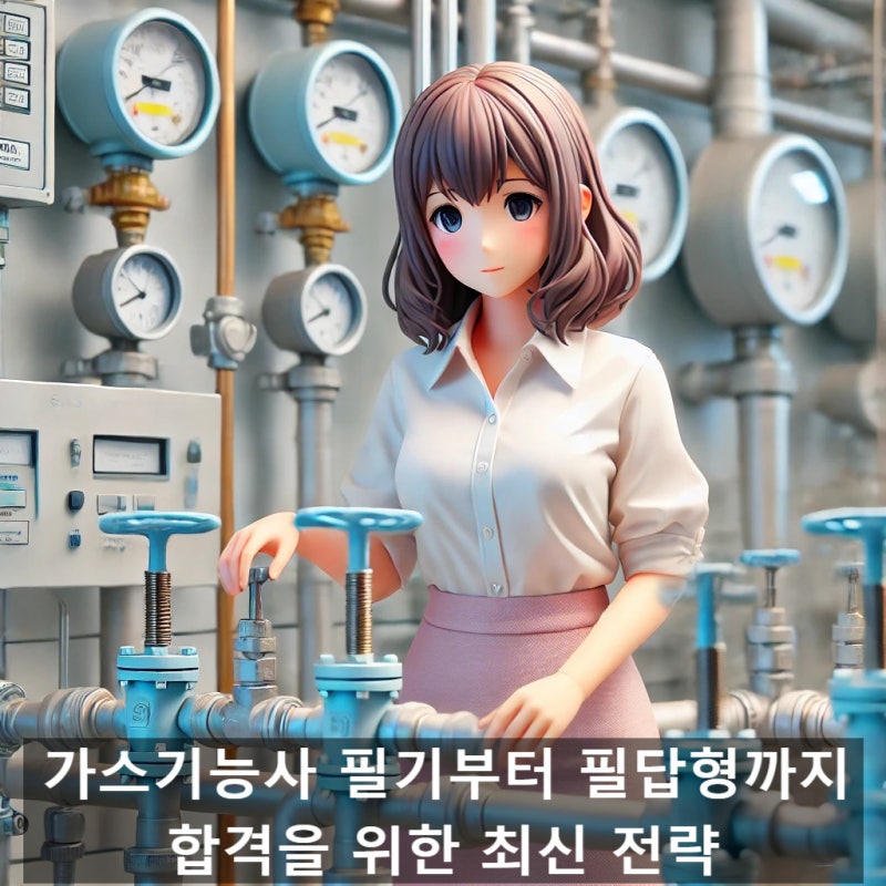 가스기능사 필기부터 필답형까지 합격을 위한 최신 전략