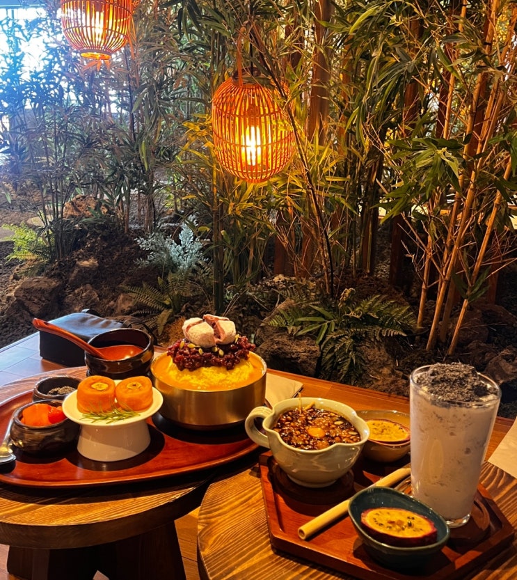  대전 롯데백화점 카페 할매입맛 향옥찻집 추천 (노른자 쌍화차, 빙수 맛집)