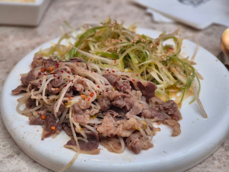 분위기 좋은 분당맛집 우몽블랙 정자점 평일 런치 싱글