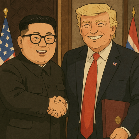 <b>트럼프</b> 북한 <b>김정은 회동</b>? 일신석재 아난티 대북관련주 주가