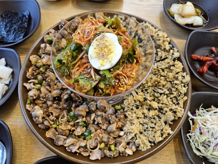  마시코 세종 금남면 맛집 쟁반꼬막비빔밥