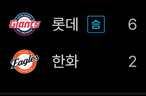 vs <b>한화</b> 경기 결과 및 간단 리뷰 - <b>롯데</b> 시즌 첫 <b>연승</b>... 