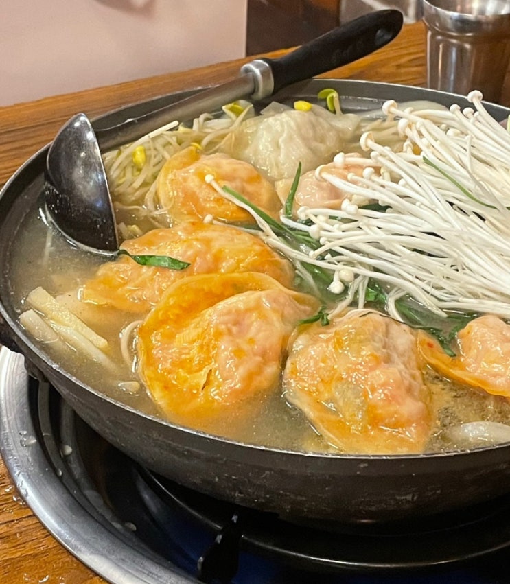  맛집 | 객주이모 모란 만두전골,감자전,해물파전 (내돈내산)