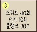  [30일 챌린지] 운동 챌린지 3일차, 갑작스러운 아버지 등장으로 리셋하다... 하... 다시 처음부터네? (feat. 스쿼트 & 런지 & 플랭크)