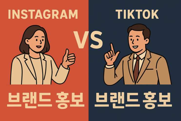   인스타그램 vs 틱톡｜브랜드 홍보 전략, 어디서 시작해야 할까?