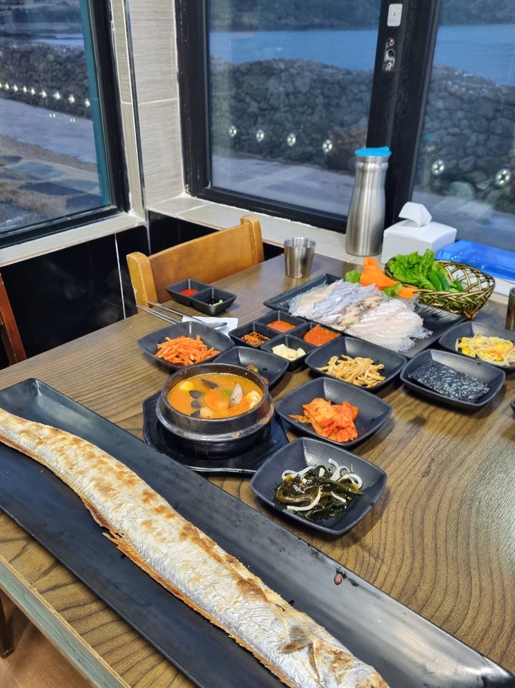  성산읍 맛집 성산일출봉 뷰 성산 해촌 통갈치 정식