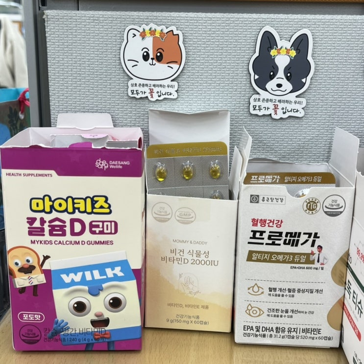 임산부 영양제 추천 마미앤대디 비건 비타민D 종근당건강 오메가3 마이키즈 칼슘D 구미 내돈내산